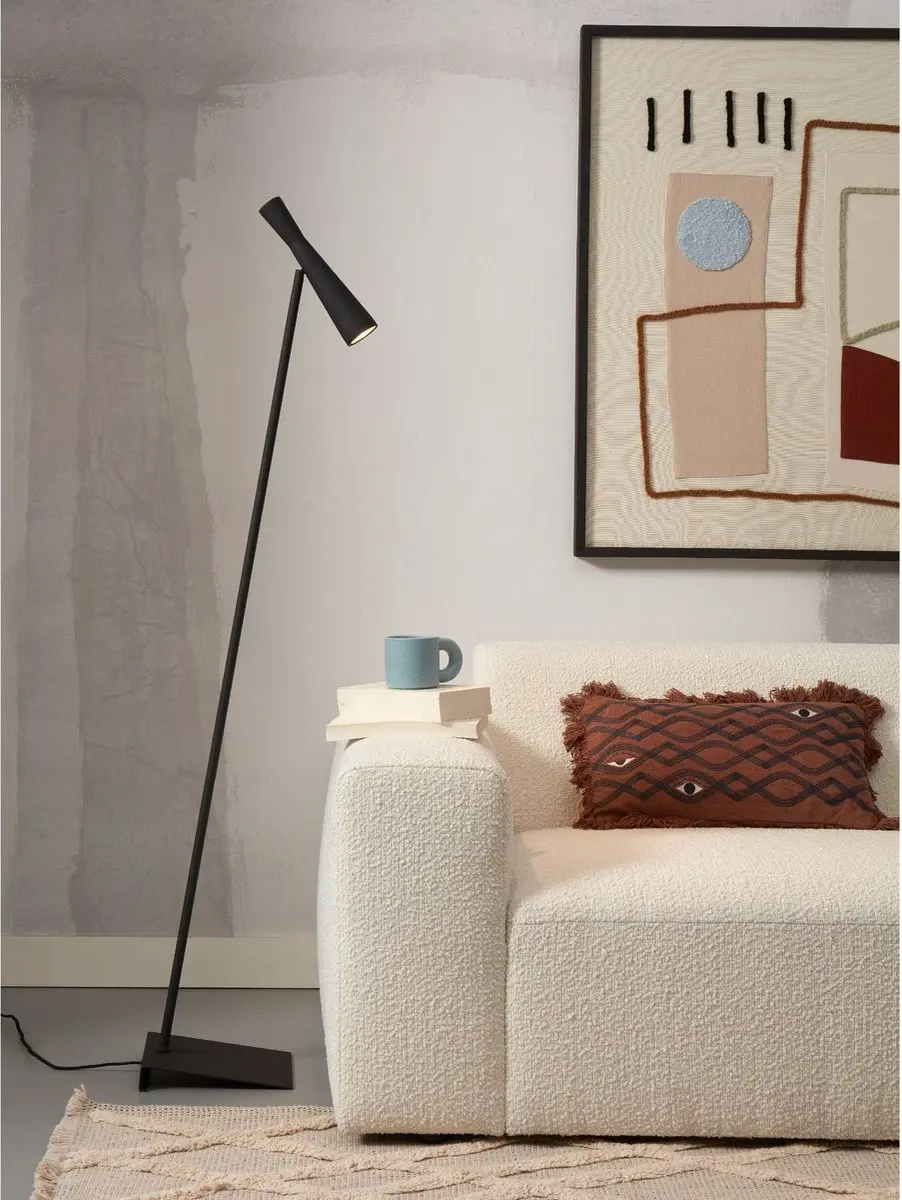 it's about RoMi Vloerlamp Bordeaux - Zwart 145,5cm