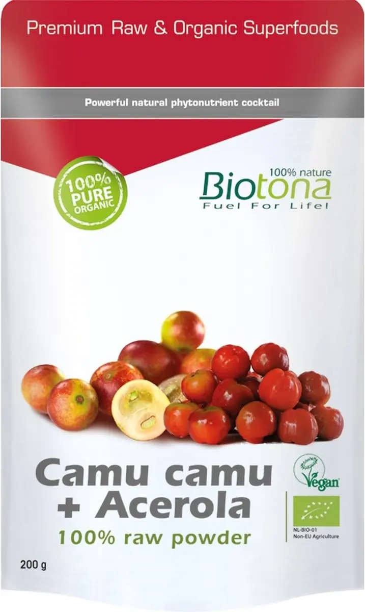 Biotona Camu Camu Acerola Poeder 150g