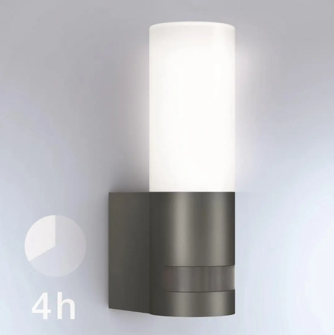 Steinel L605 Sensor Buitenlamp 9,5W - Antraciet
