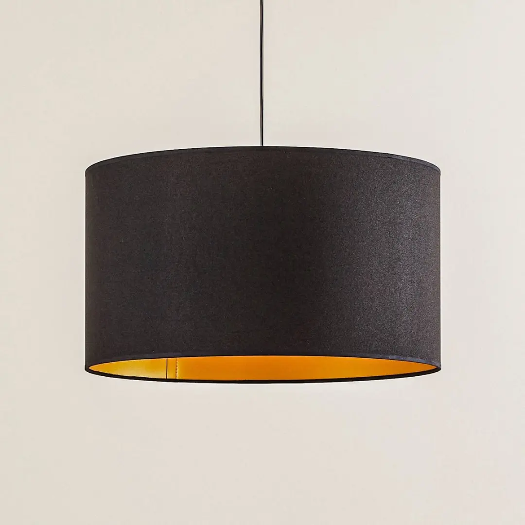 Euluna Hanglamp Kunstvezeltextiel 1 Licht E27