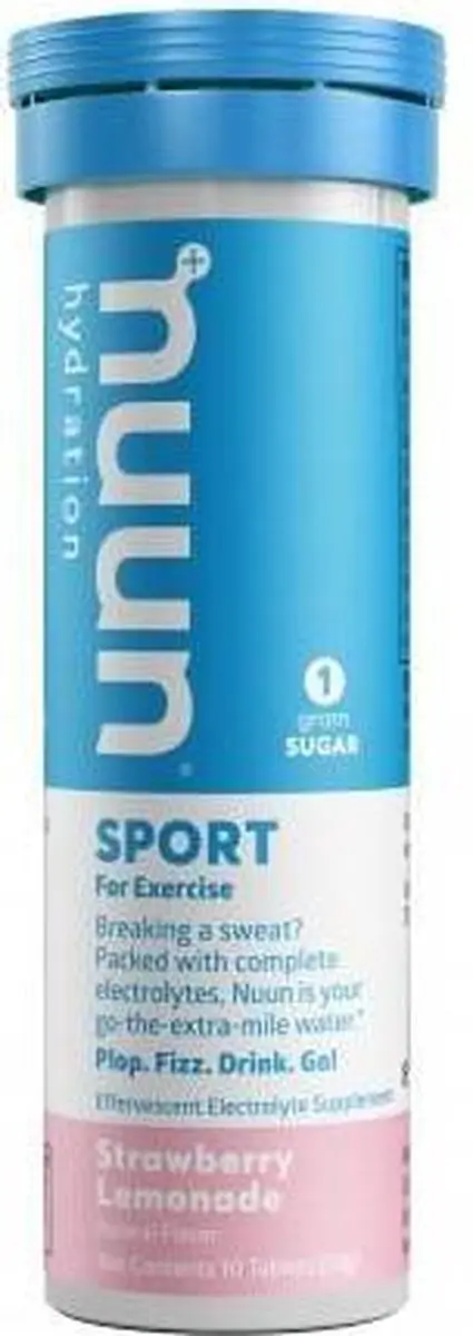Nuun Sportdranktablet Aardbei - 10 Stuks
