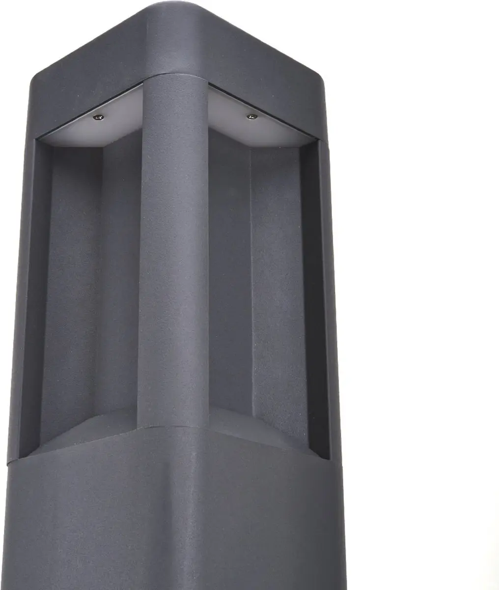 Lucande LED Buitenlamp 8W - 90 LED's - 2700K - Antraciet