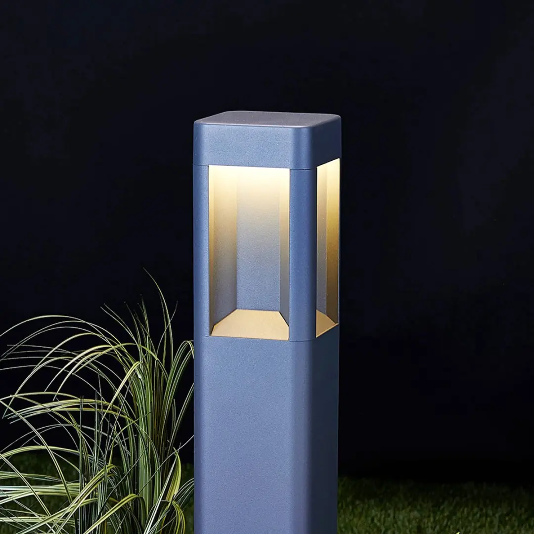 Lucande LED Buitenlamp 8W - 90 LED's - 2700K - Antraciet