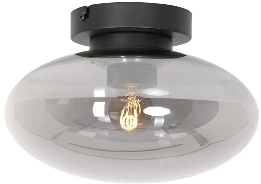 Steinhauer Reflexion Smoke Plafondlamp 25cm