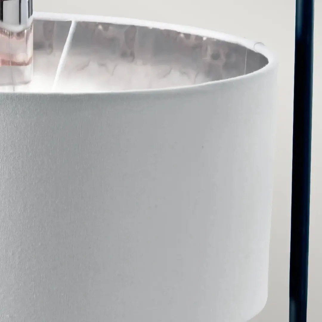 Elstead Lighting Balance LED Tafellamp - 1x E27 60W - Zwart/Polished Nickel