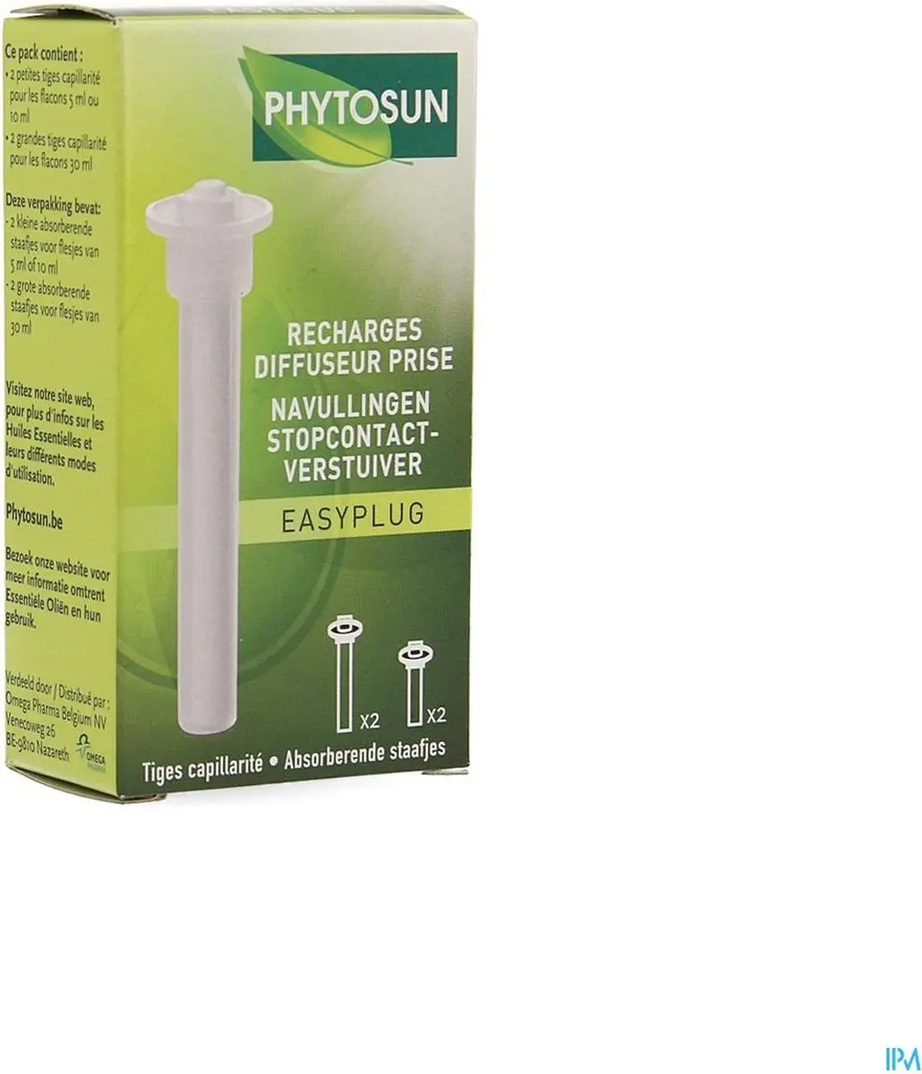 Phytosun Stopcontactverstuiver EasyPlug Navullingen - 4 Stuks