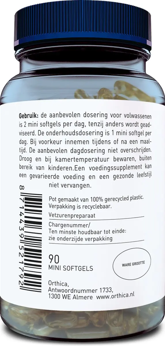 Orthica Visolie 90ml - 90 Softgels