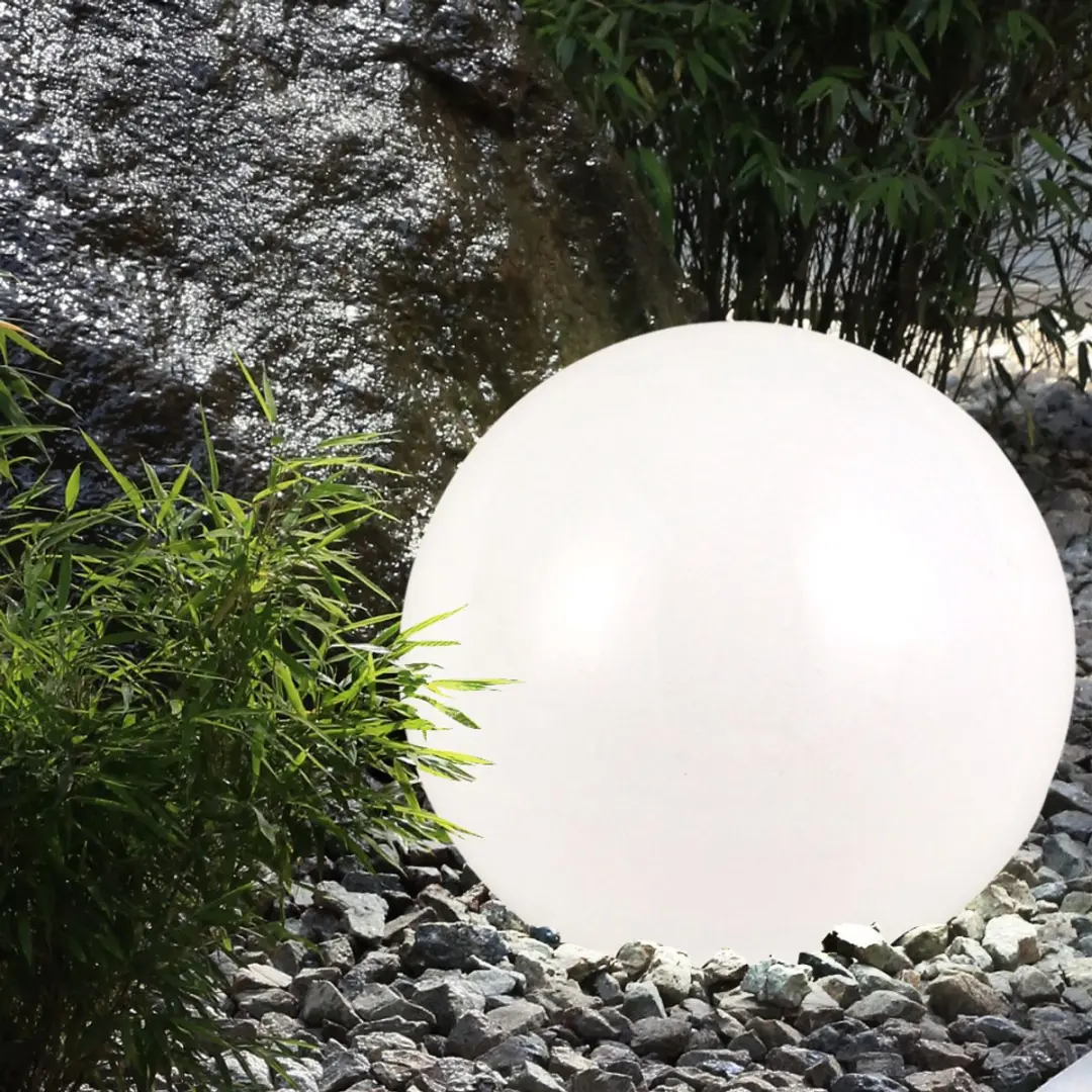 Globo Toula Vloerlamp E27 - 30cm Wit