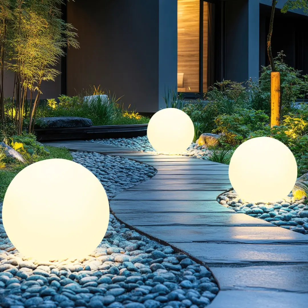 Globo Toula Vloerlamp E27 - 30cm Wit