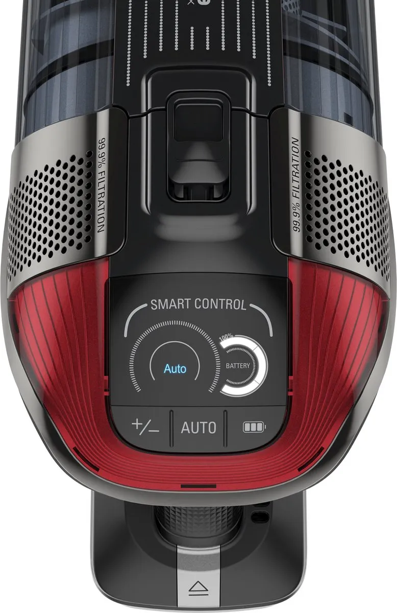 Rowenta X-Force Flex 12.60 RH98A7 Steelstofzuiger - Draadloos 150 Airwatt - Rood/Grijs