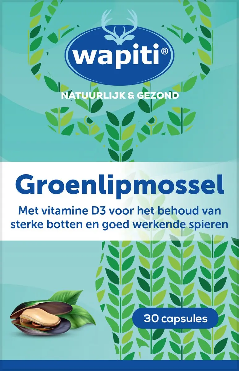 Wapiti Mossel Extract Capsules 30 Stuks
