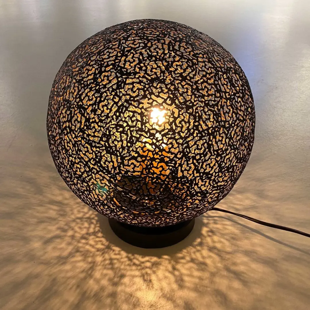 Freelight Oronero Tafellamp Ø30cm - Zwart