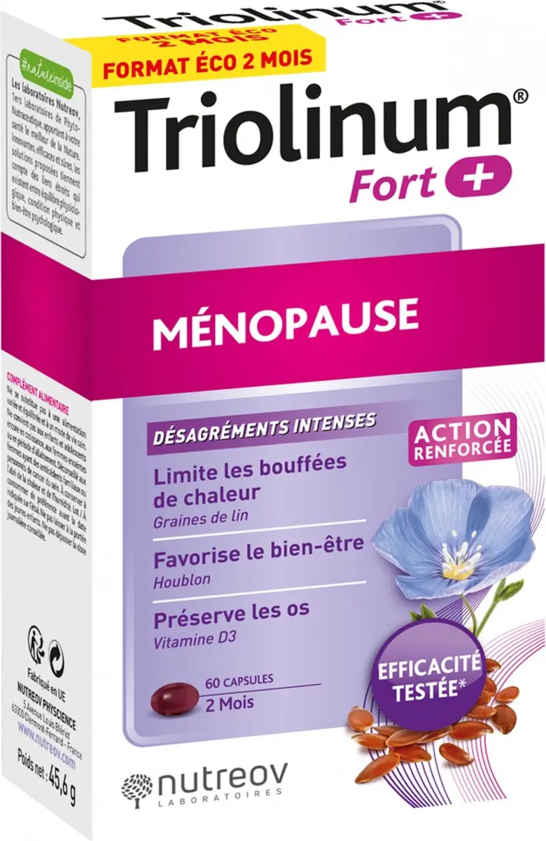 Nutreov Triolinum Fort Menopause 60 Capsules
