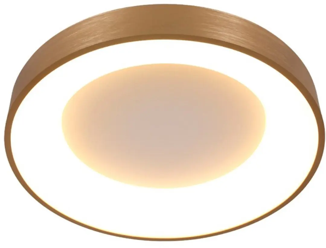 Steinhauer Plafondlamp Ringlede 3086GO - Ø30cm Goud