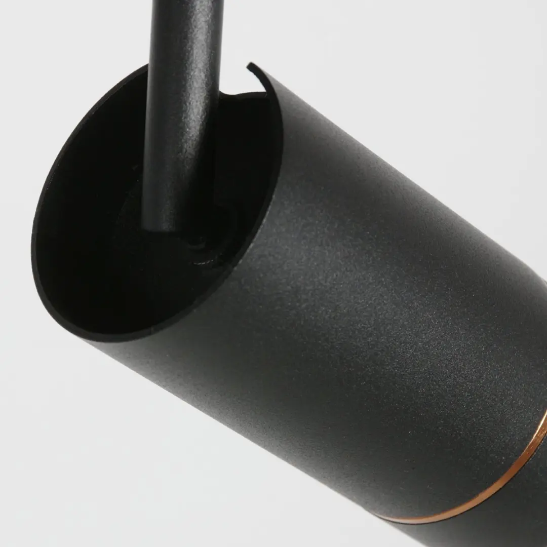 Steinhauer Downlume 4859ZW Plafondspot 3x GU10 - 30cm - Zwart