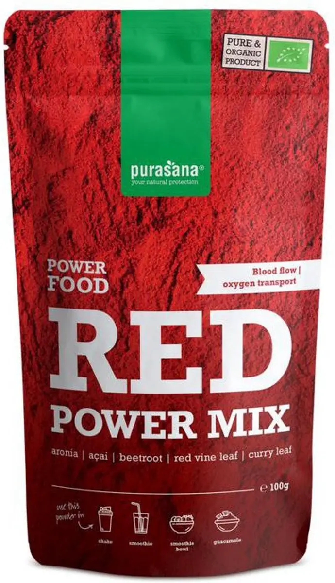 Purasana Red Power Mix Bio 100g