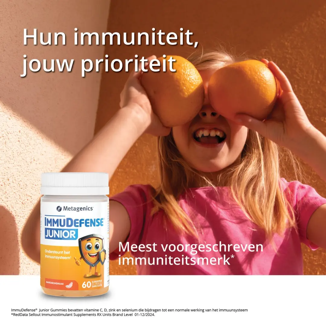 Metagenics ImmuDefense Junior Weerstandssupplement 60 Gummies