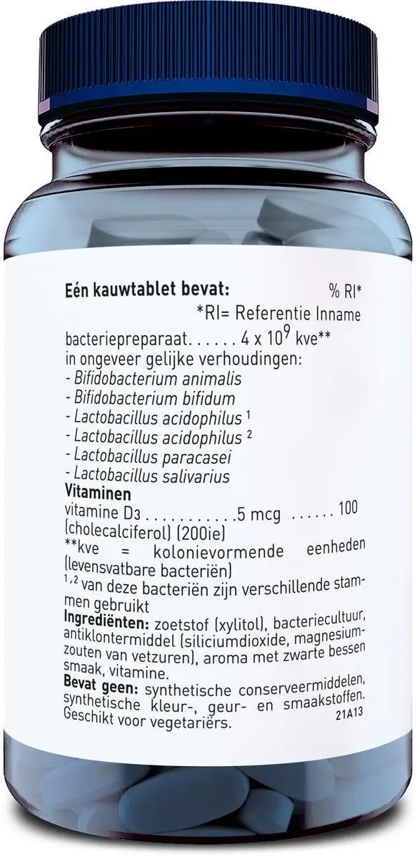 Orthica Dino Orthiflor Kauwtabletten 30 Stuks