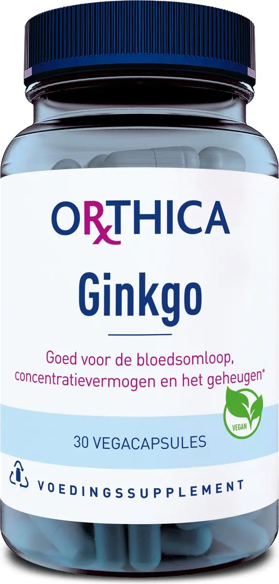 Orthica Ginkgo 30 Vegacapsules