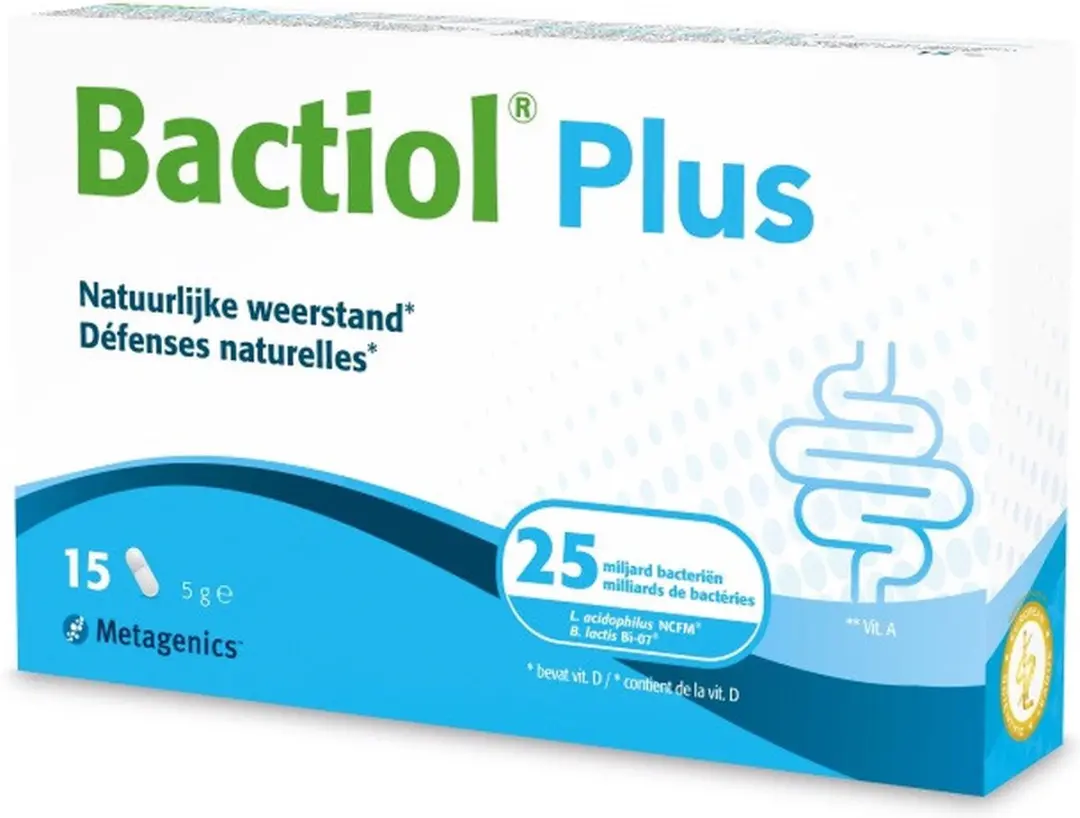 Metagenics Bactiol Plus 15 Capsules