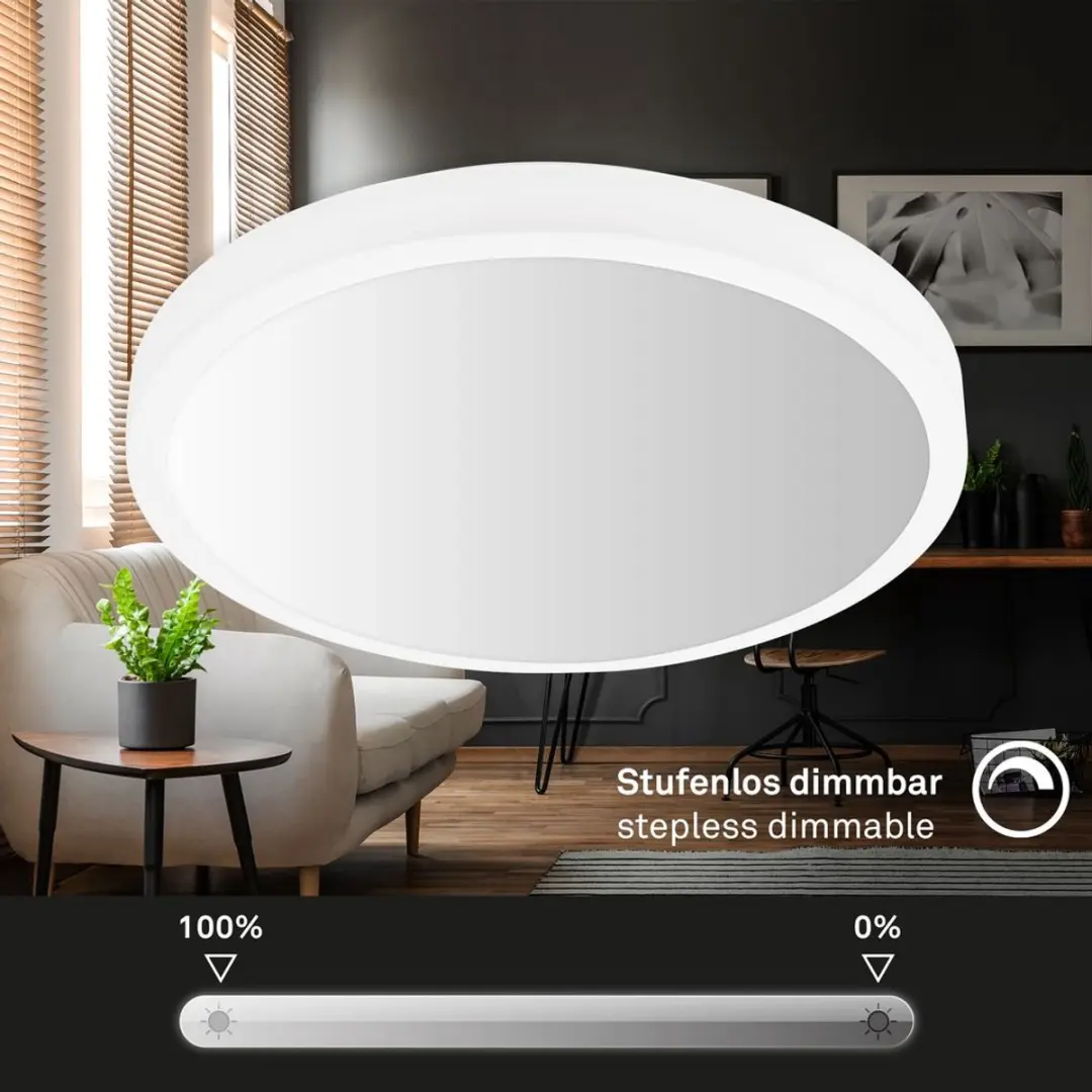 Briloner Runa Slimme Plafondlamp Ø27cm - RGBW