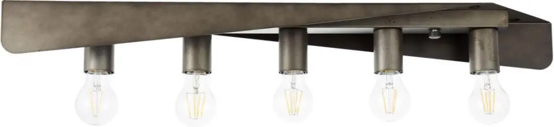 Brilliant Hanglamp 5x200W - Zilver