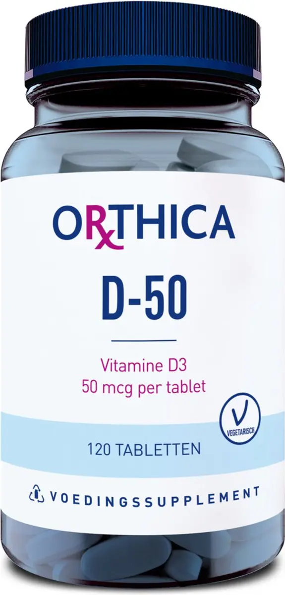 Orthica D-50 Vitamine D3 120 tabletten