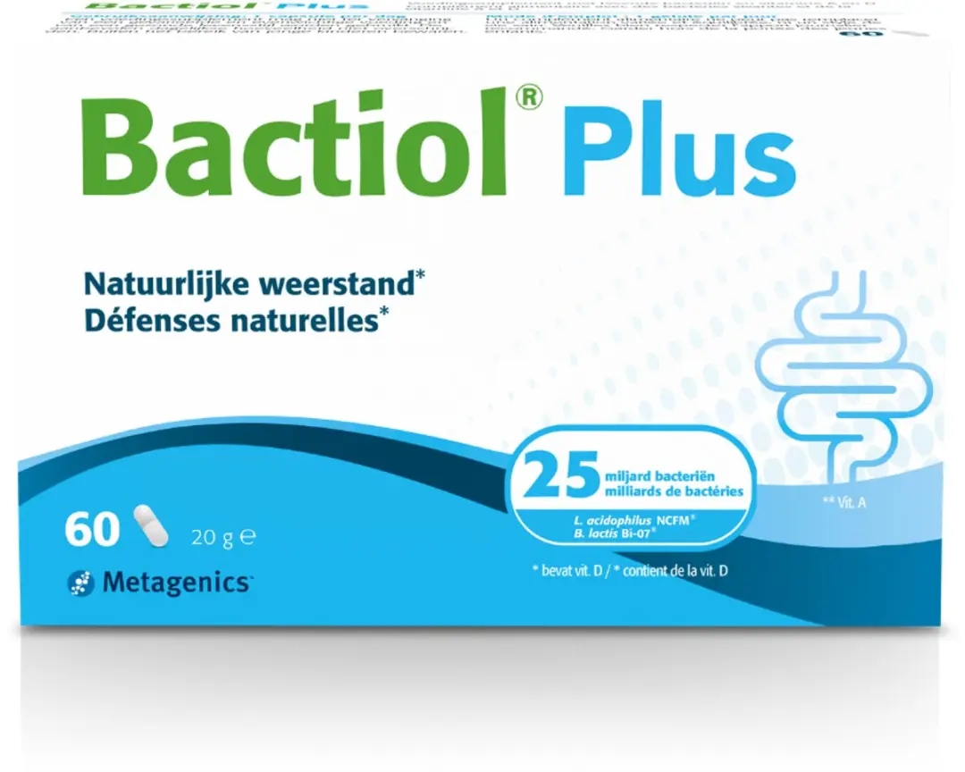 Metagenics Bactiol Plus 60 Capsules
