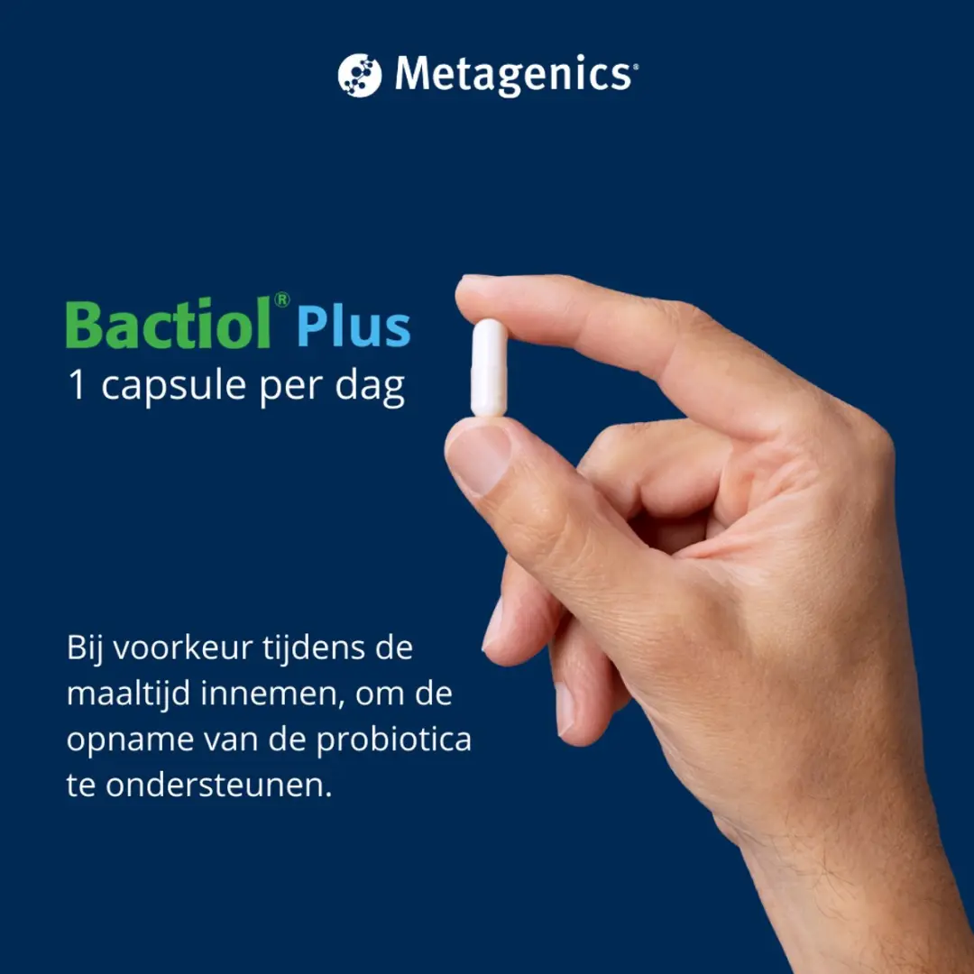 Metagenics Bactiol Plus 60 Capsules - 25 Miljard Bacteriën