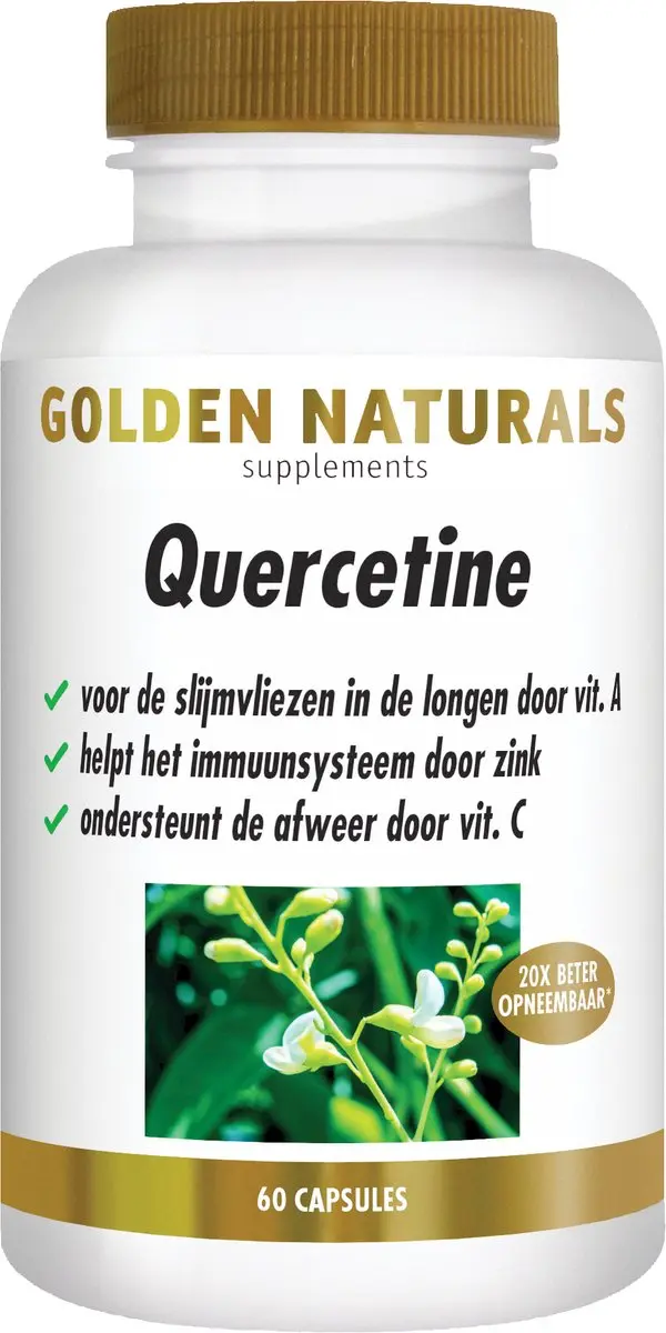 Golden Naturals Quercetine 60 Vegan Capsules