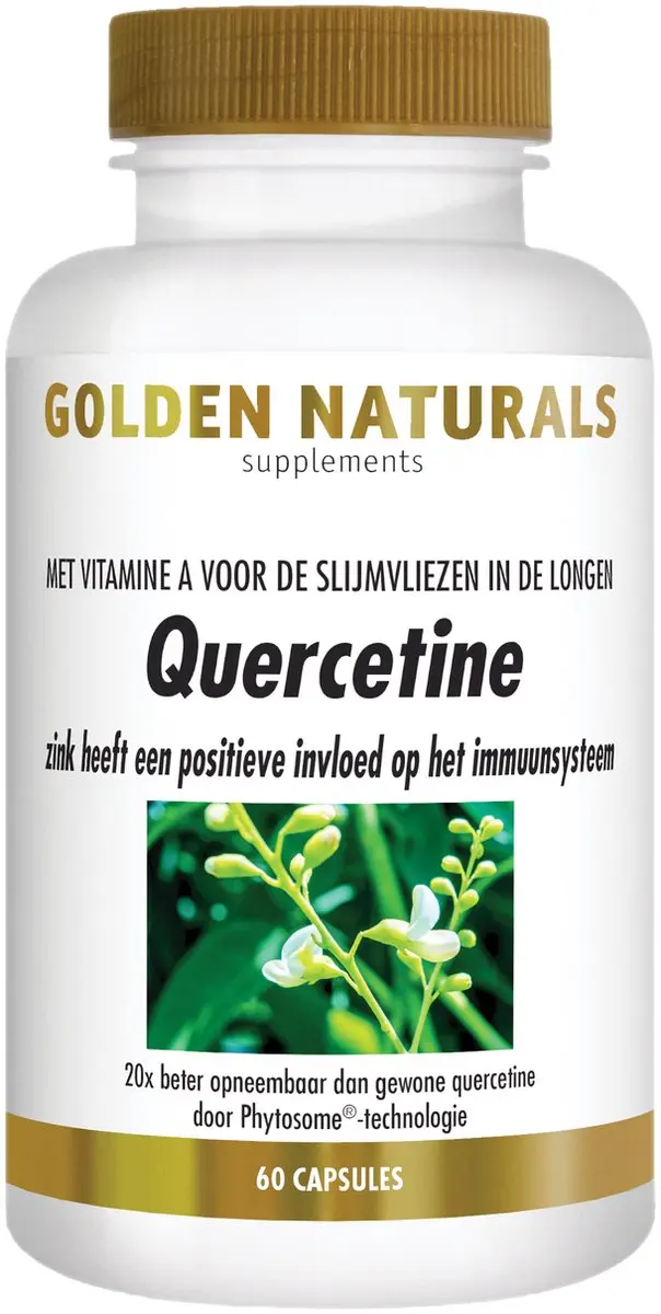 Golden Naturals Quercetine 60 Vegan Capsules