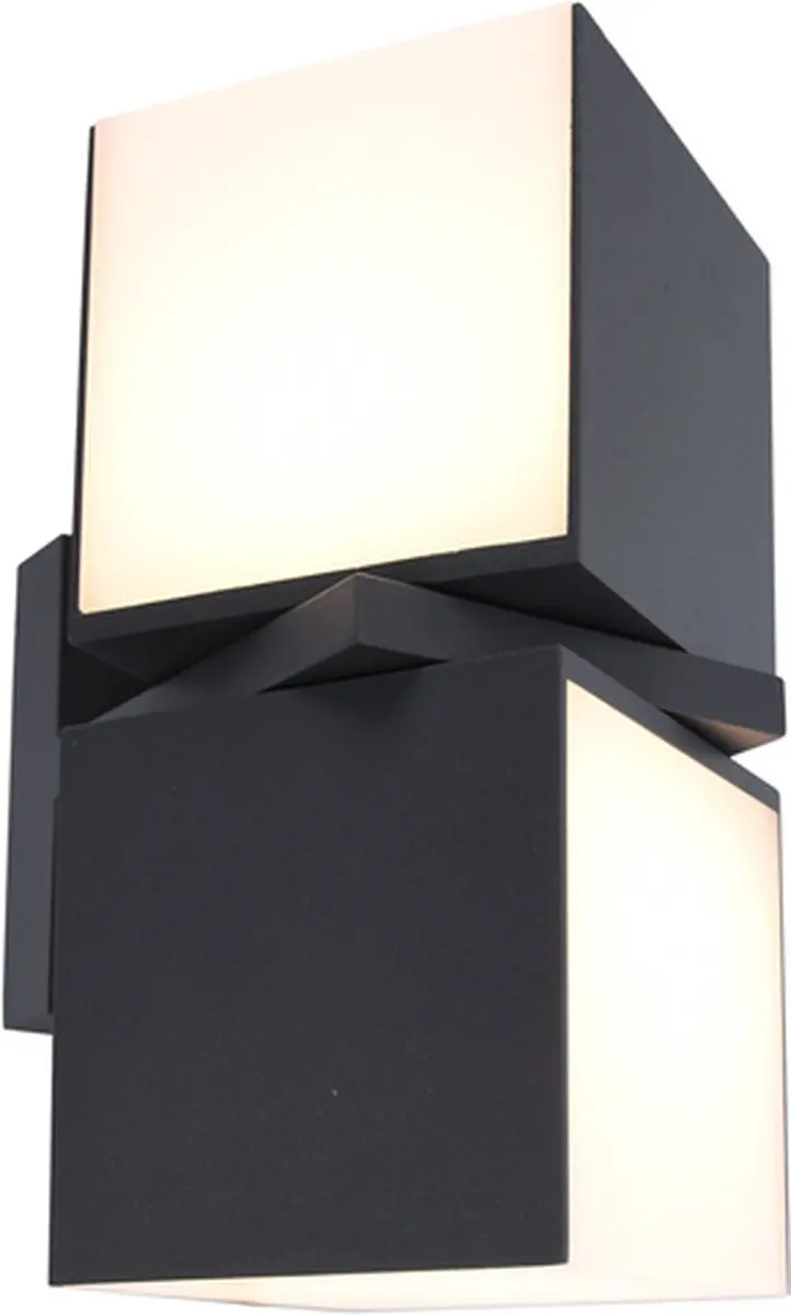 Lutec Cuba LED Wandlamp 2x1000lm 3000K