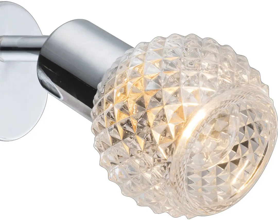 Globo Keith 541006-2 Spot 2-Lichts - Chroom/Wit Glas