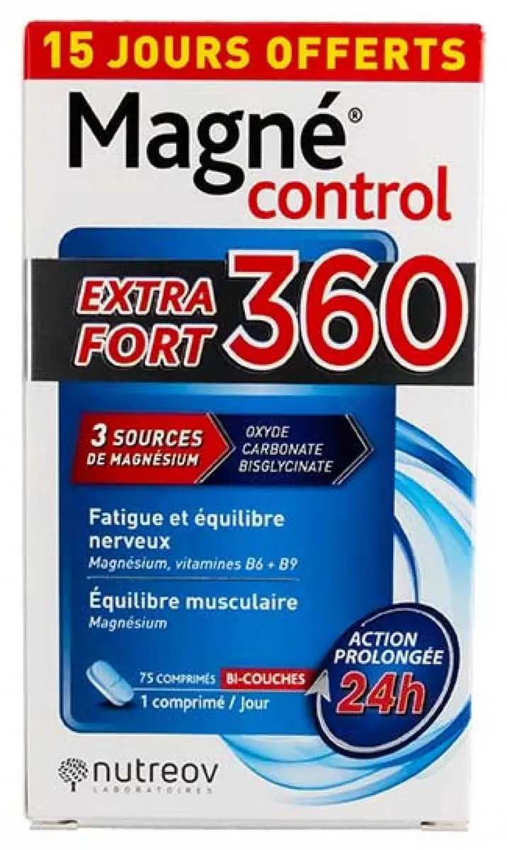 Nutreov Magné Control Extra Fort 75 tabletten
