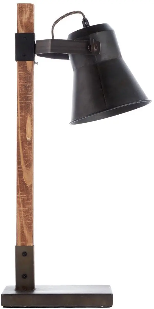 Brilliant PLOW Tafellamp - Bruin/Zwart - afbeelding 6 van 6