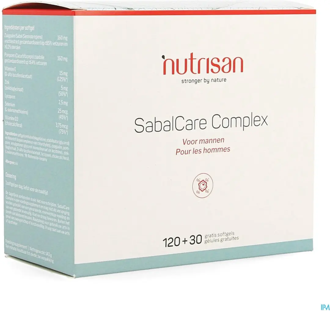 Nutrisan SabalCare Complex 150 Softgels