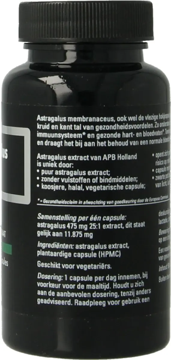 APB Holland Astragalus 90 Vcaps - 360mg