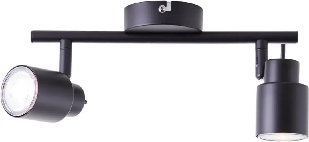 Brilliant Andres G74513/76 Plafondspot - 2x10W - Zwart