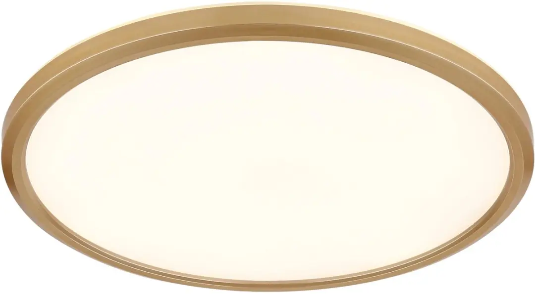 Globo Sapana LED Plafondlamp 1 Lichtpunt Messing
