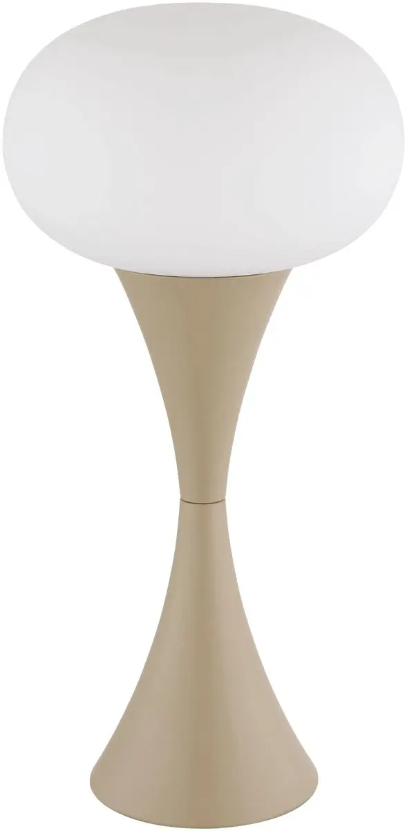 Globo LULA Tafellamp Beige Ø18cm E14
