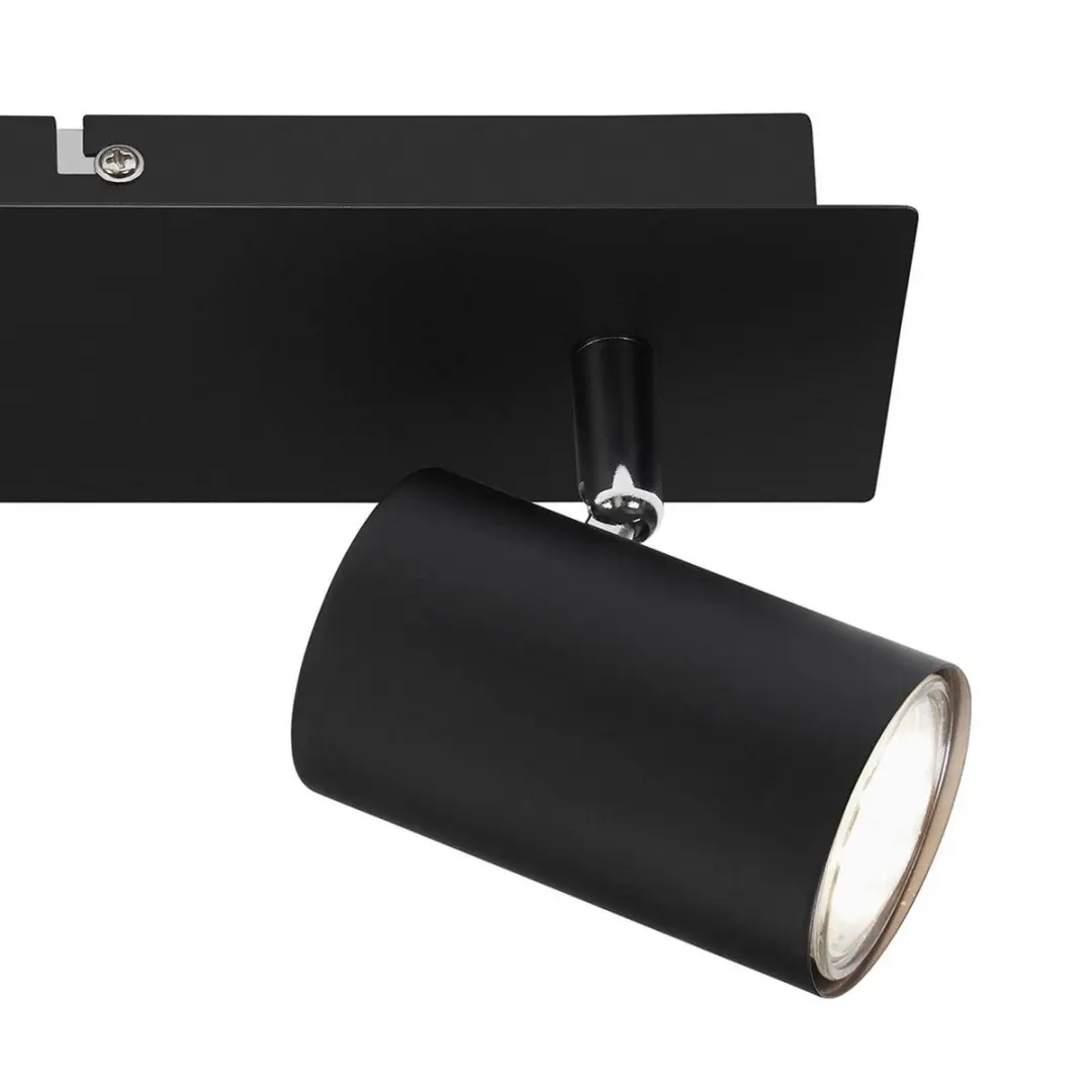 Briloner Run Opbouwspot 3x GU10 - Zwart
