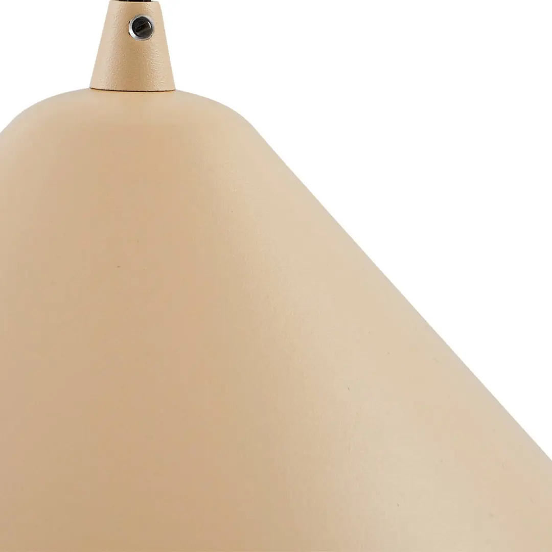 Lindby Hanglamp Metaal E27 1 Lichtpunt - 25cm - Beige