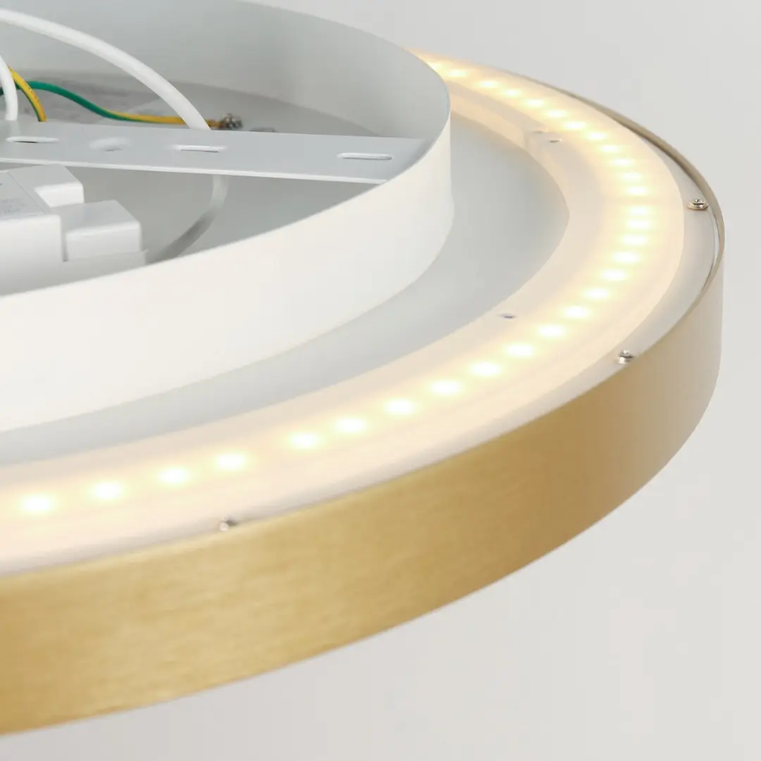 Steinhauer Flady 3686GO Plafonnier 4600 Lumen - Ø50cm Goud
