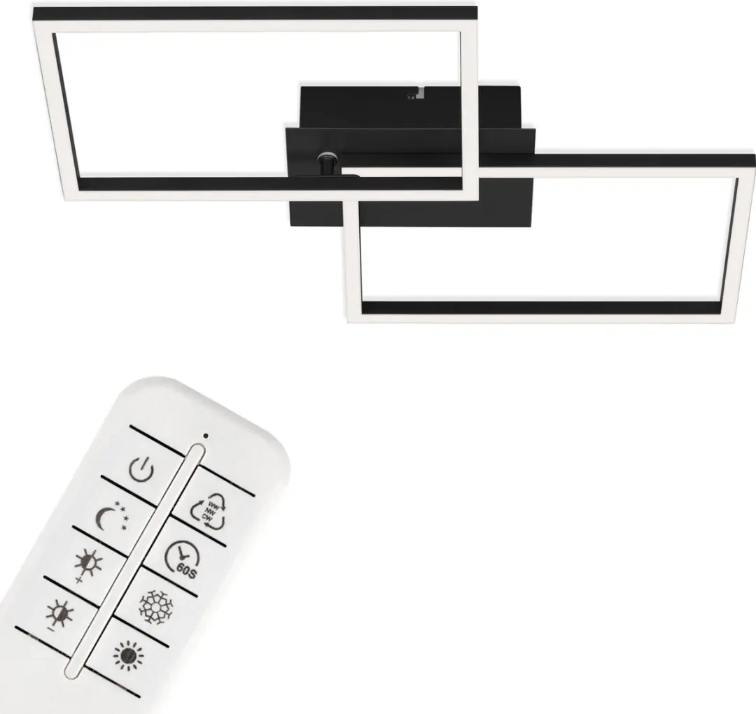 Briloner LED Plafondlamp 2x30W