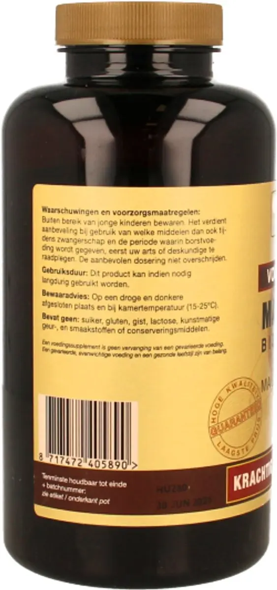 Artelle Magnesium Bisglycinaat & Citraat 250 Tabletten