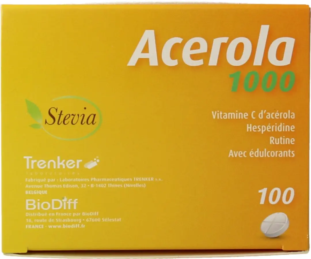 Trenker Acerola 1000 100 Tabletten - 100mg