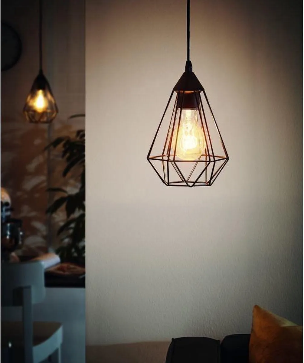 Eglo Capoliveri-E Lampenkap Ø17,5cm - Zwart - afbeelding 3 van 6