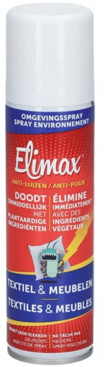 Elimax Anti-luizen Spray Textiel & Meubelen 150ml