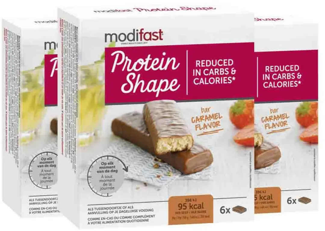 Modifast Protein Shape Reep Chocolade-Karamel