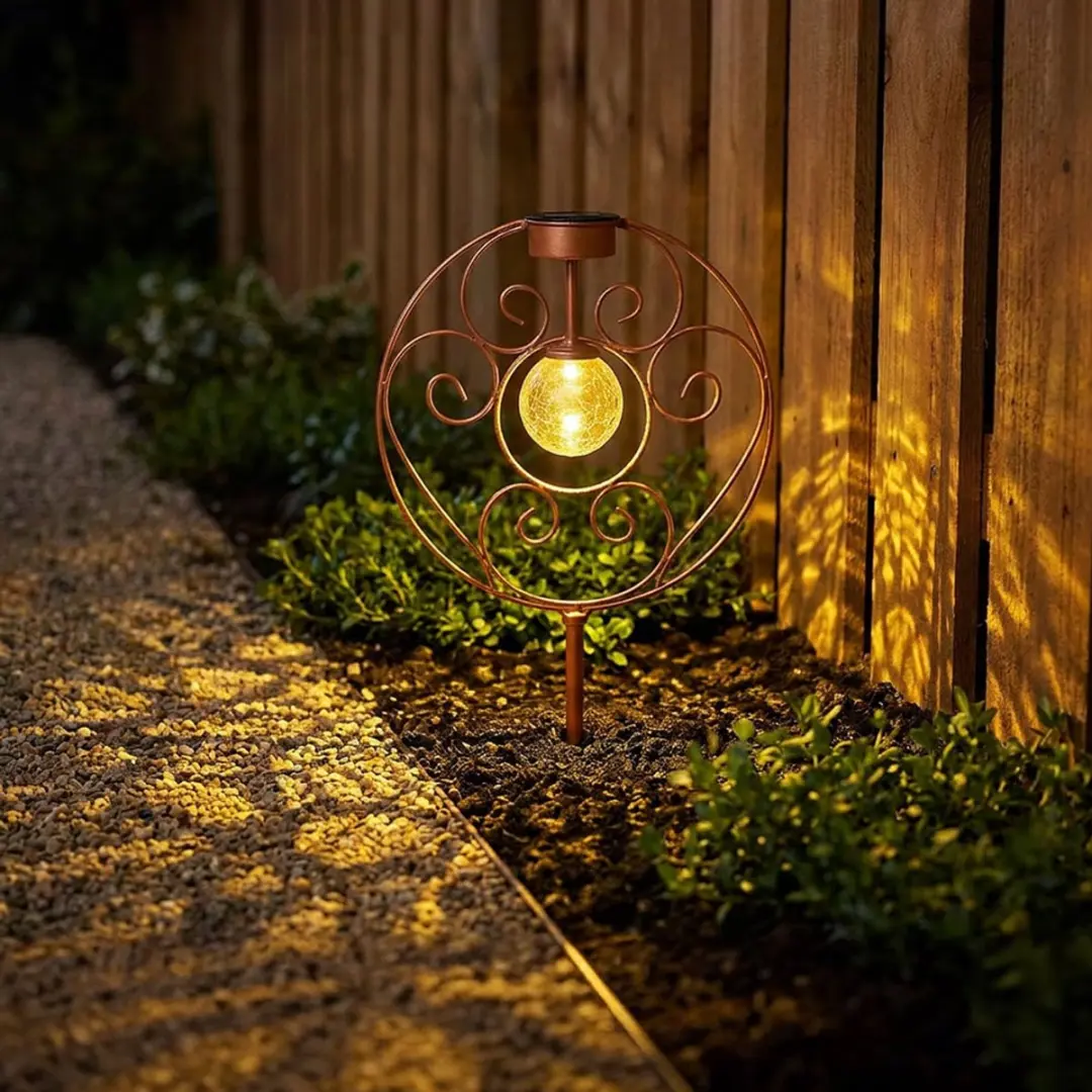 Globo Oosterse Glazenbol Solarlamp